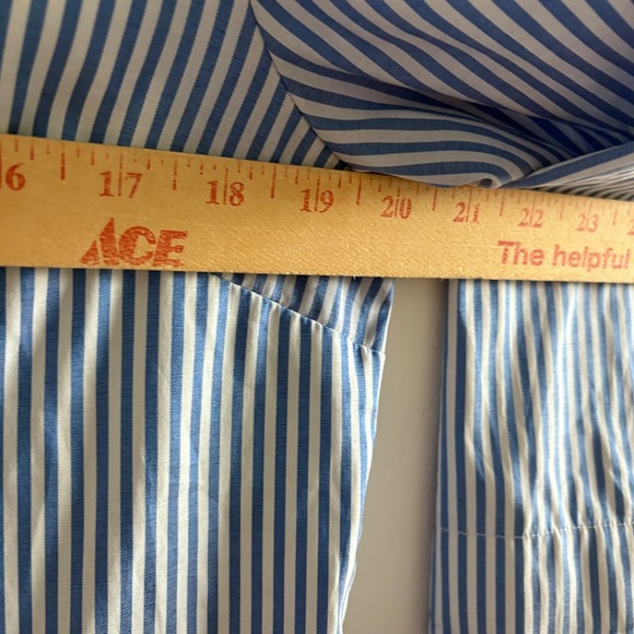 Tuckernuck Blue and White Striped Midi Dress - Picture 7 of 9